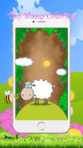 小さな羊牧場ぬりえ ： 色があなたのページとファーム描画の動物と子供のための絵画ゲームをペイントのおすすめ画像1