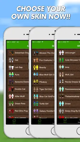 Game screenshot Animal Skins For Minecraft PE (Pocket Edition) Free apk