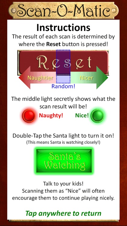 Santa's Naughty or Nice Scan-O-Matic Free screenshot-4