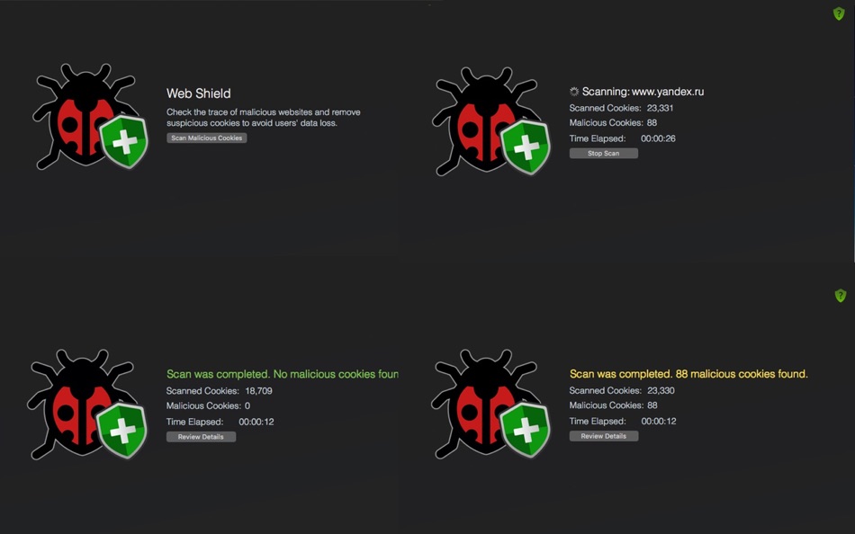 #1. Web Shield-Remove malicious cookies (macOS) By: 妍 李