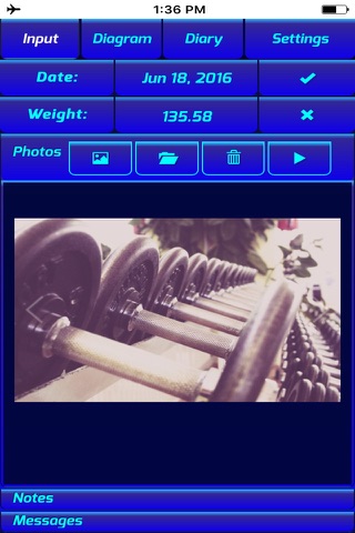 Weight Diary Photo screenshot 3