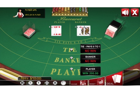 Baccarat - Casino Game screenshot 3