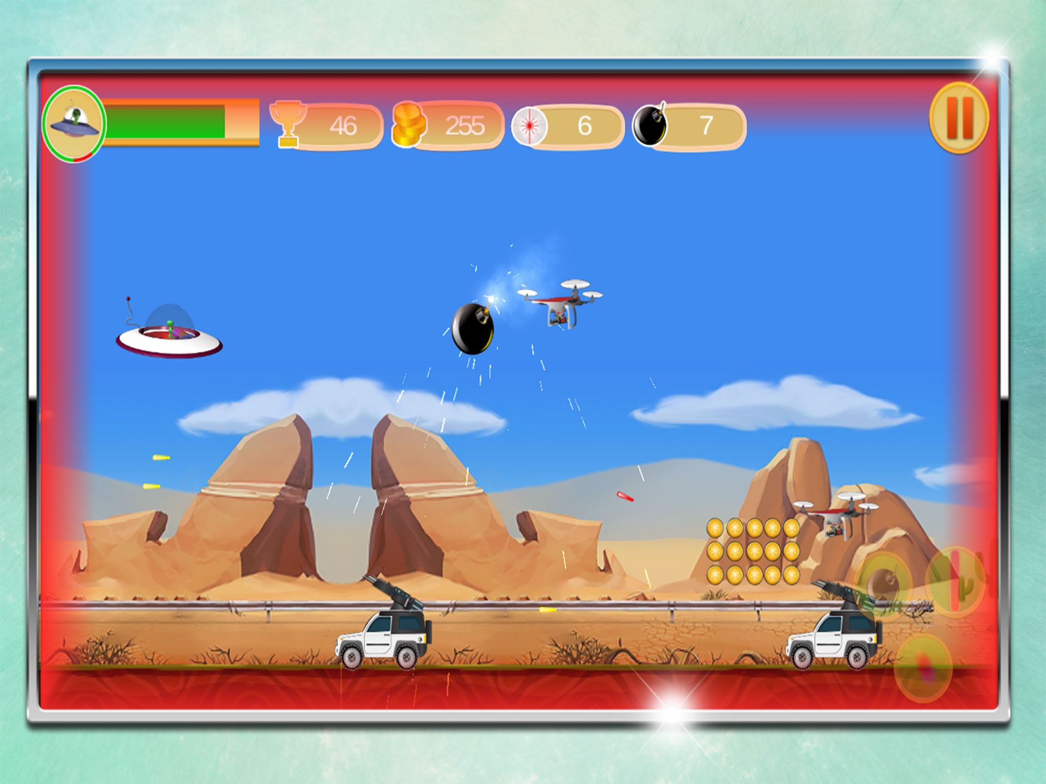 Giant Alien Spaceship – A Modern Air Combat to Save Mother Earth From Pollution screenshot 11