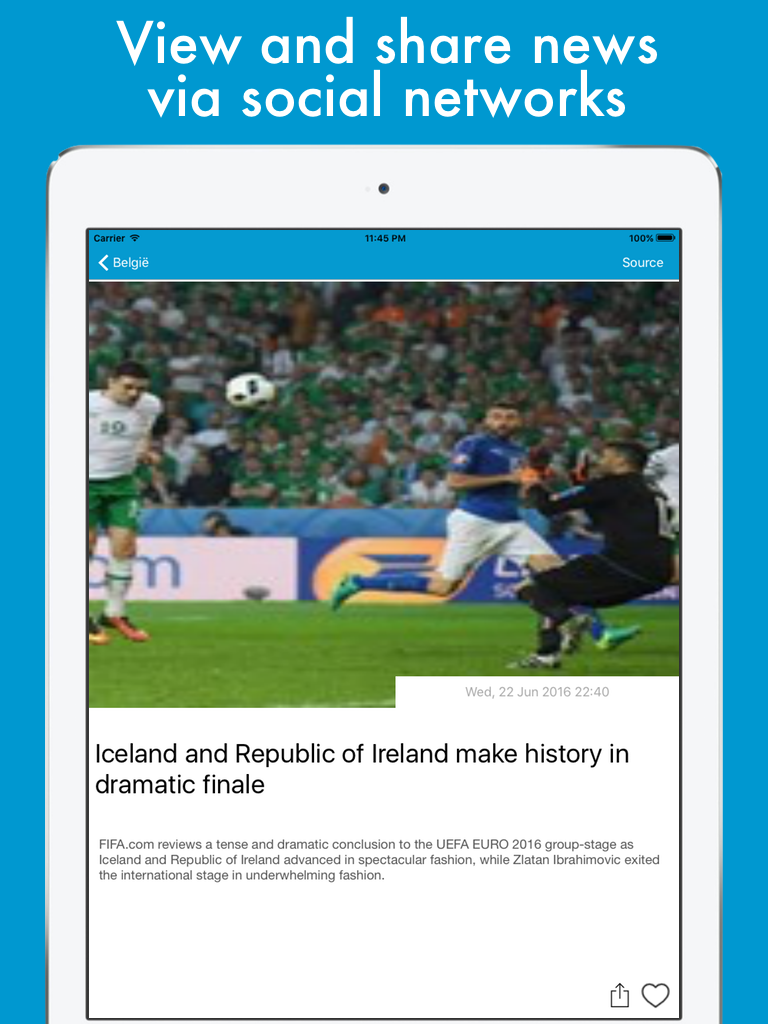 Football News - Europe Edition screenshot 8