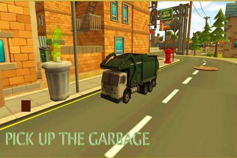 Garbage Truck 3D Simulator screenshot 3