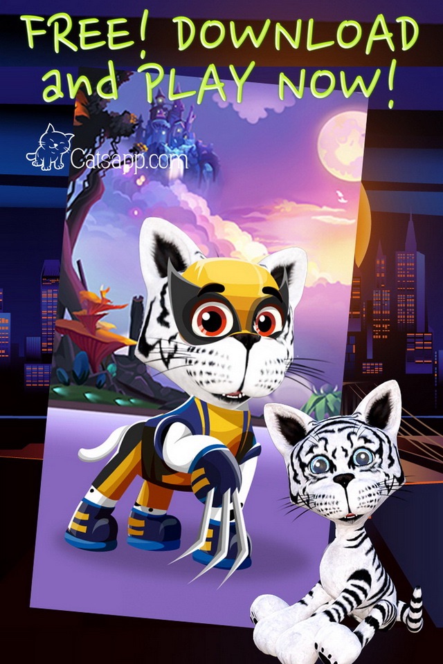 Super Hero Cat and Dog Guards Creator - Go Dress Up Superhero Pet Games for Free screenshot 3