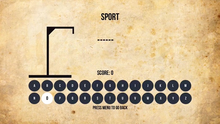 Highscore Hangman screenshot 2