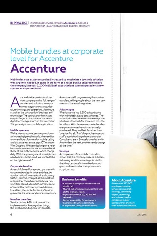 Proximus One magazine screenshot 2