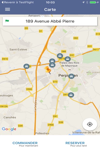 Taxi Perpignan screenshot 2