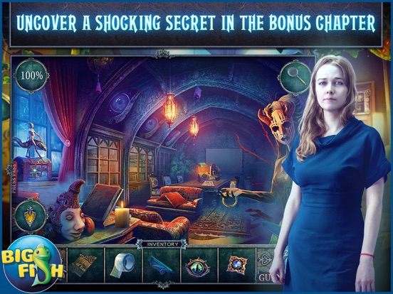 Fear for Sale: City of the Past HD - A Hidden Object Mystery iPad app afbeelding 4