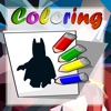 Kids Coloring Book for Lego Bat man Edition