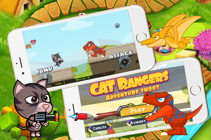 Cat Rangers Adventure Shoot