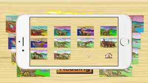 dinosaurs jigsaw puzzles for kids preschool screenshot #1 for iPhone