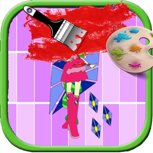 Paint For Kids Paint Equestria Version iOS App