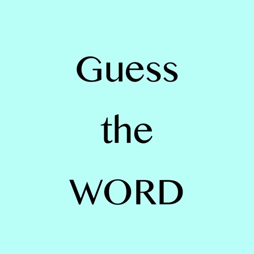 Guess the WORDS iOS App