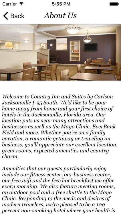 Country Inn and Suites by Carlson Jacksonville I-95 South,FL