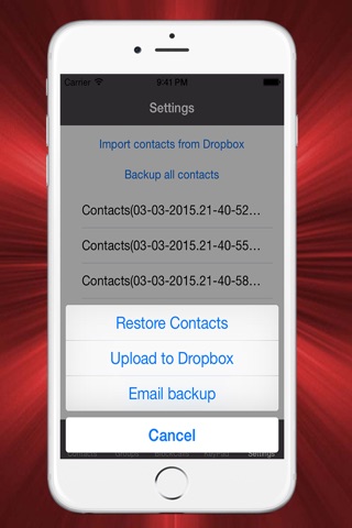 iBlacklist - Contacts pro. screenshot 4