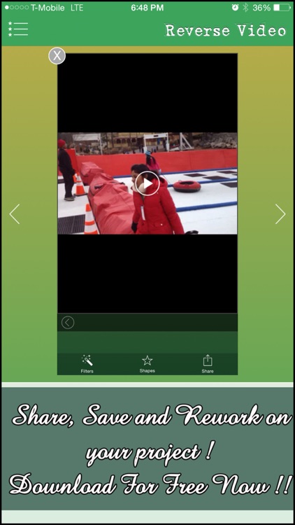 Reverse Video Pro - Save and play your videos backwards! screenshot-4