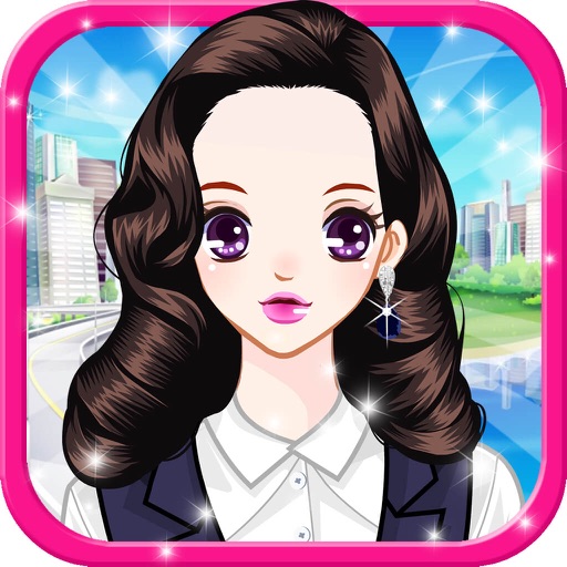 Dress up Female Boss –Fashion Office Lady Makeover Game icon