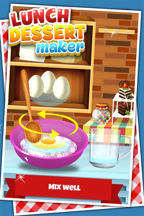 Lunch Dessert Food Maker Games for Kids Free