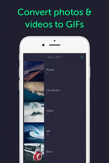 Gifstory - GIF Camera, Editor and Converter of Photo, Live Photo