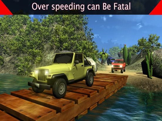 offroad jeep: vliegtuig lading iPad app afbeelding 3