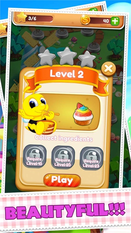 Sweet Yummy And Cookie Dessert Match 3 Puzzle screenshot-4