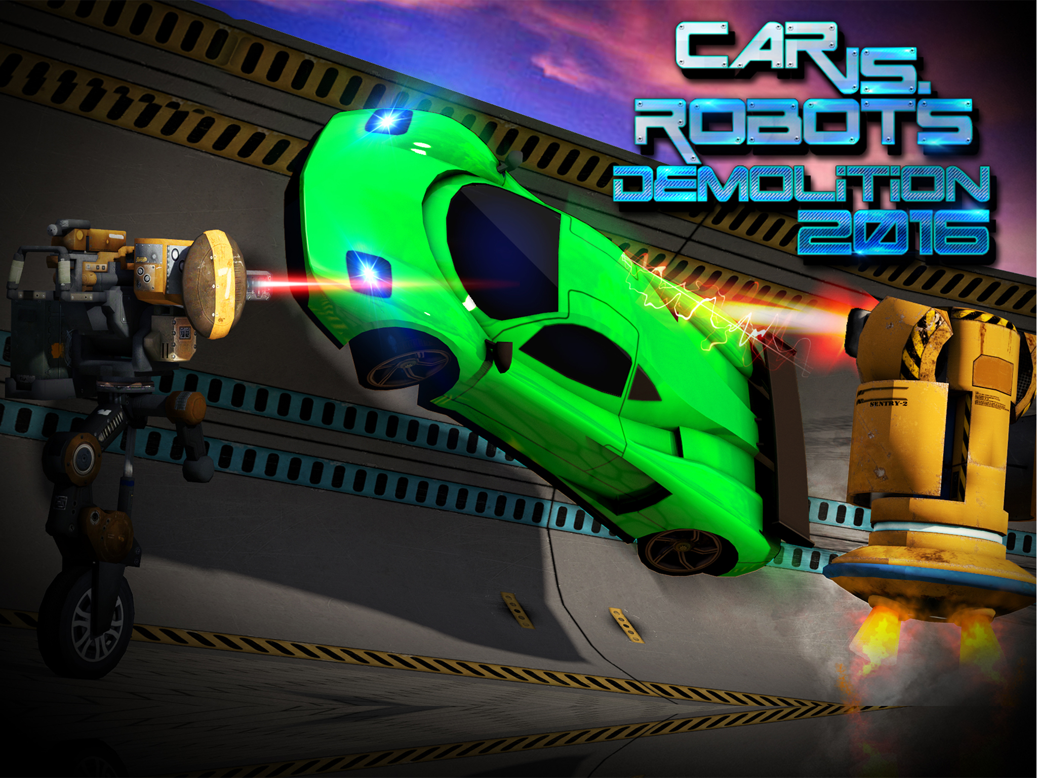 Car Vs. Robots Demolition 2016 screenshot 5