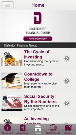 Disteldorf Financial Group(圖2)-速報App