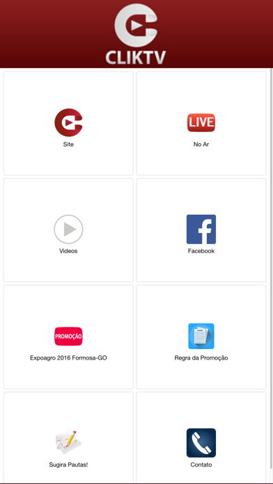 Screenshot #1 pour ClikTV