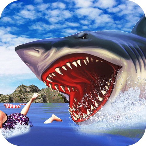 Sea Shark Hunting Adventure : Underwater Free Spear Fishing Hunter Games Free World Icon