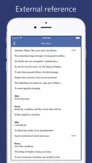 shakespeare lexicon and quotation dictionary iphone screenshot 3