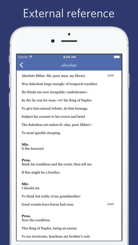 Shakespeare Lexicon and Quotation Dictionary screenshot 3 of 5