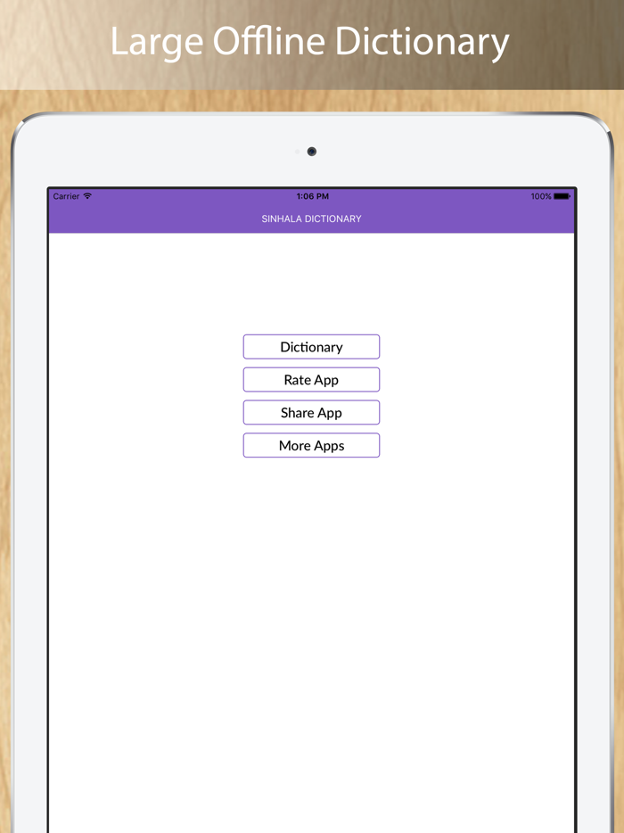 English - Sinhala Dictionary