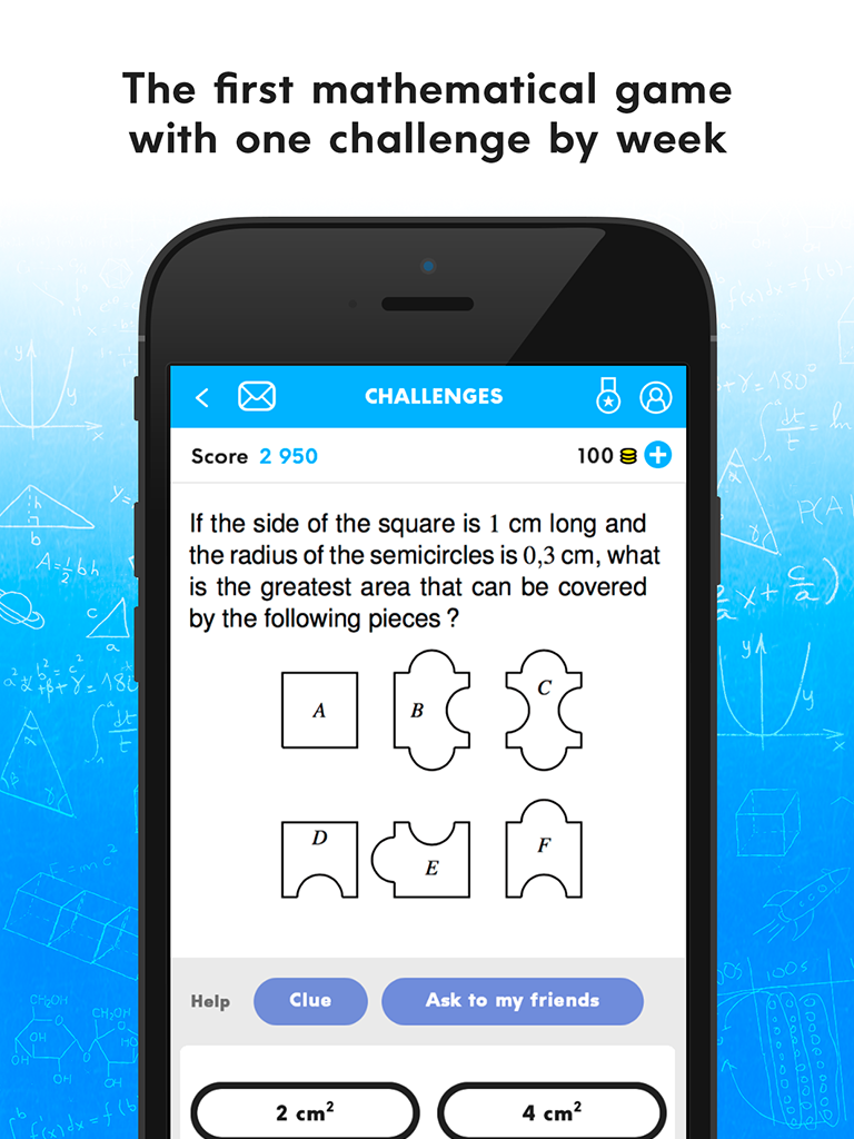 MathCal - One Math Challenge every week