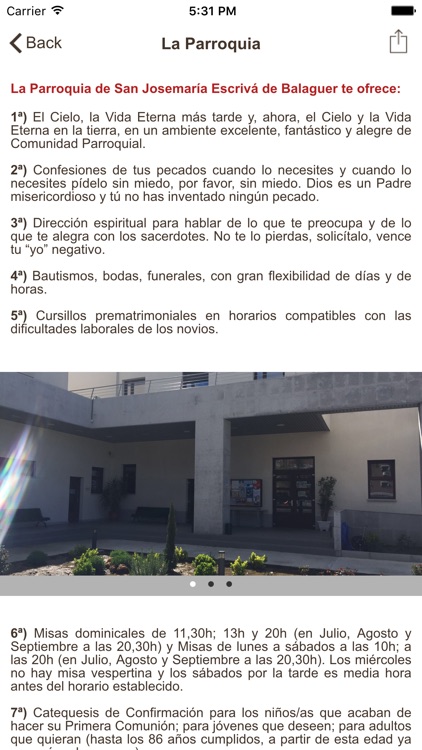 Parroquia de San Josemaría