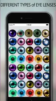 colored eye maker - make your eyes beautiful & gorgeous with pretty photo eye effects iphone screenshot 3