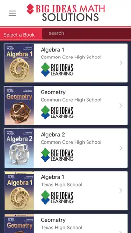Game screenshot Big Ideas Math Solutions mod apk