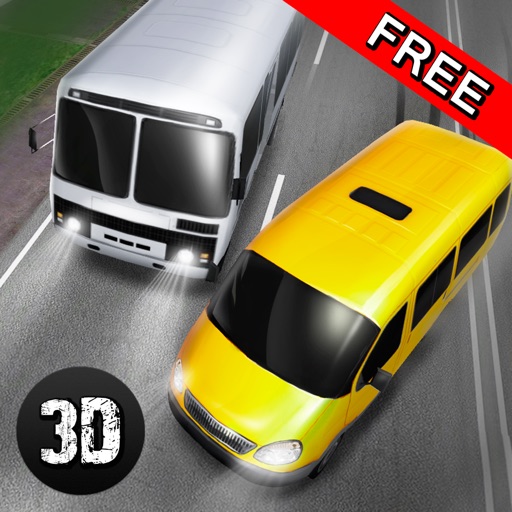 Russian Minibus Traffic Racer 3D icon