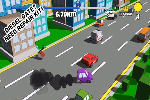 Crazy Road : Trouble Racer screenshot 3