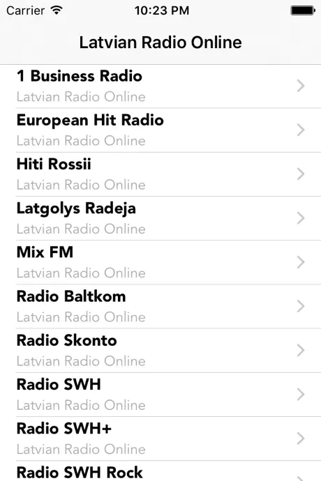 Latvian Radio Online