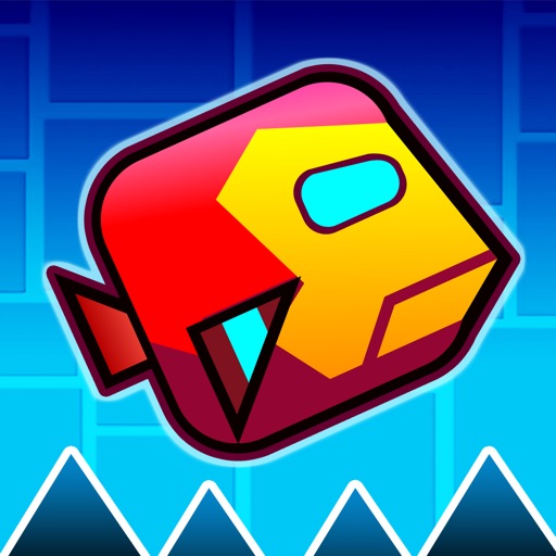 Geometry Birds - Iron Wings Avoid Hit Color Stack iOS App