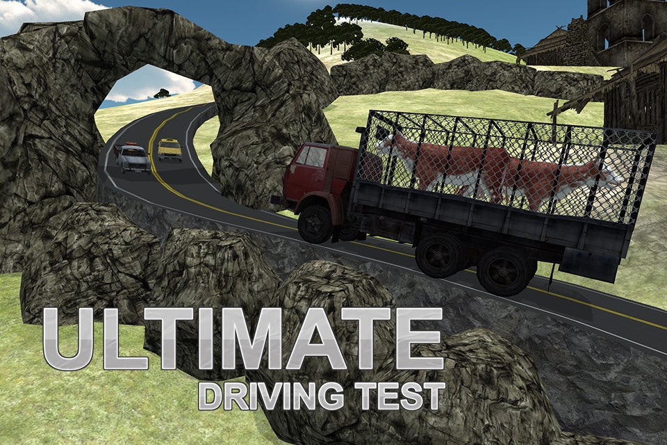 Offroad Transport Farm Animals – Truck driving & parking simulator game screenshot 4