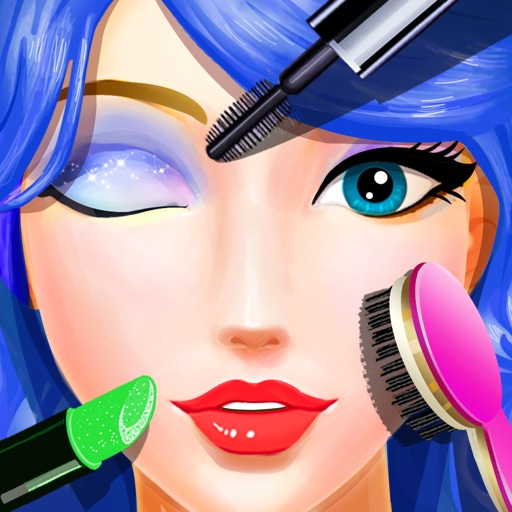 Girls Play Makeup - salon games