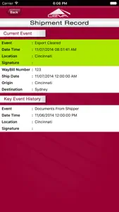 CEVA Logistics screenshot #2 for iPhone