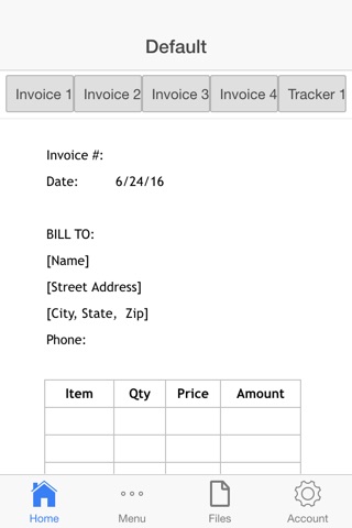 Retail Invoice screenshot 3