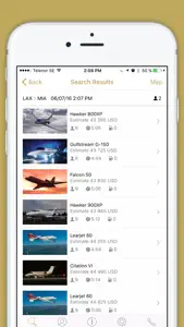 Jet Traveler |  Private Jets Charter screenshot #4 for iPhone