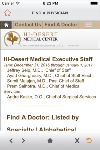 Hi Desert Medical Center screenshot 3