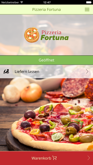 Screenshot #1 pour Pizzeria Fortuna