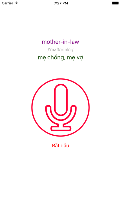 Screenshot #1 pour Phát Âm